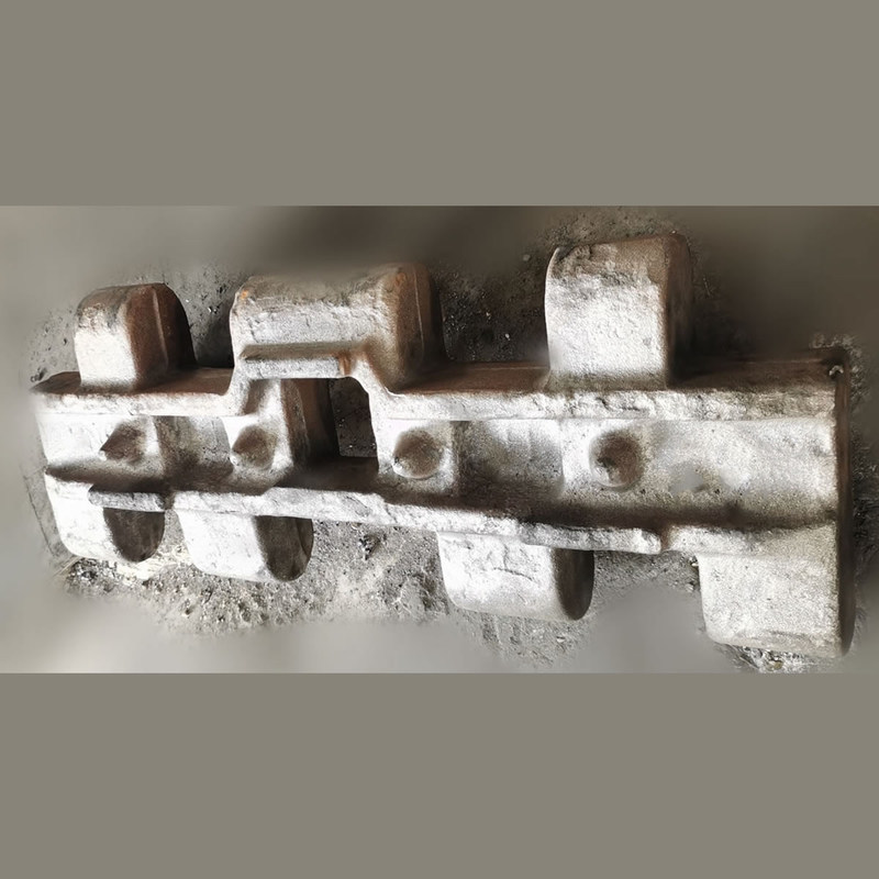 6300T 施工機械用 プレス鍛造鋼の消化と加熱